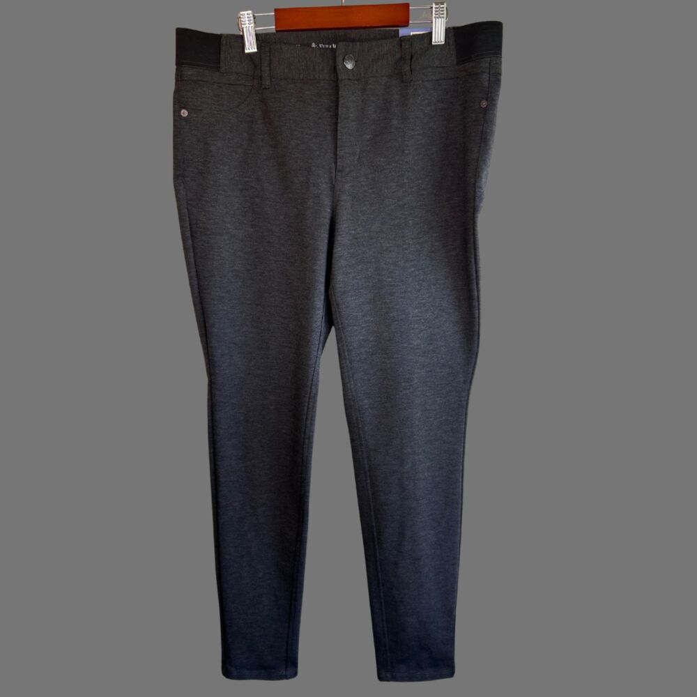 Simply Vera Vera Wang Skinny Mid Rise Trousers NWT